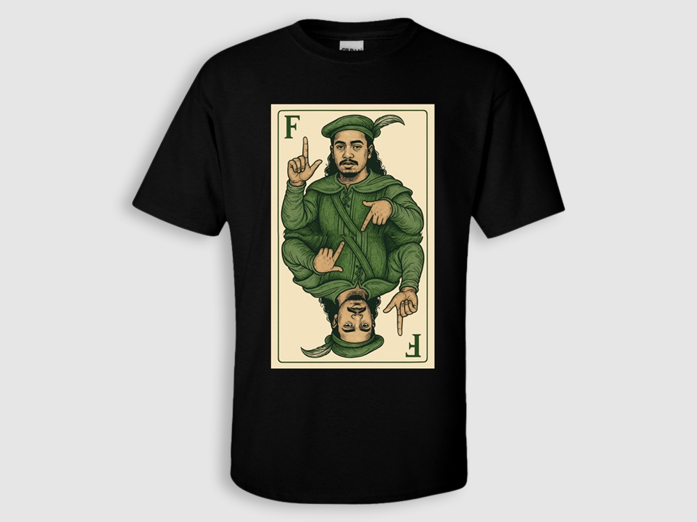 Troubadour T-shirt Black